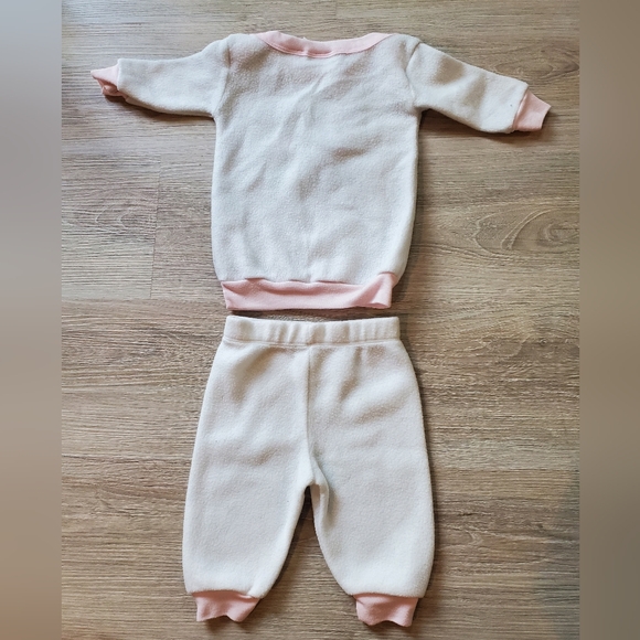 Vintage Small Steps Newborn 3-6Mo Baby Girl 2 Piece Goose Outfit - Picture 9 of 9